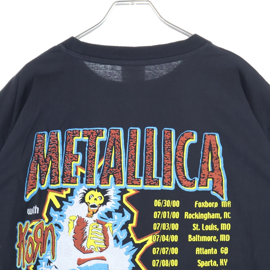 VINTAGE(ヴィンテージ) 90s METALLICA POOR RE-TOURING ME メタリカ 半袖Tシャツ カットソー ブラック