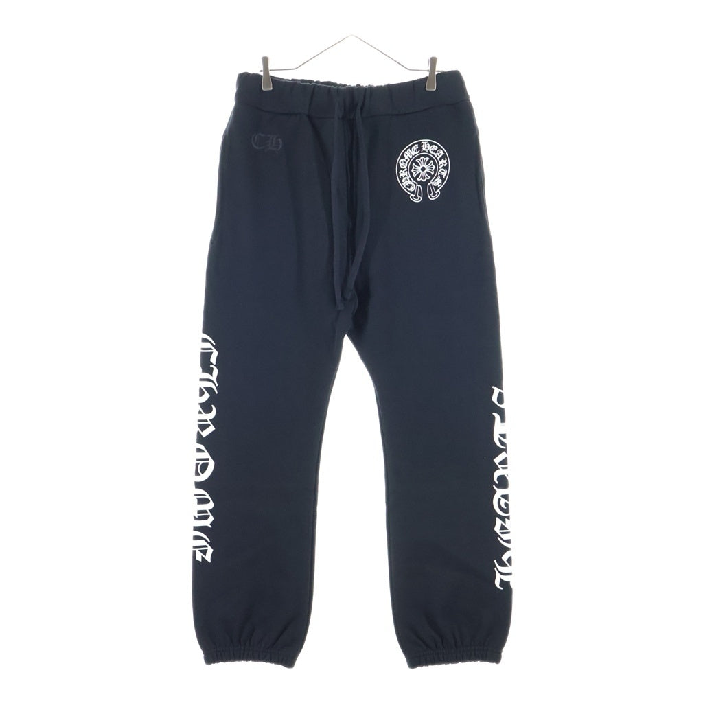 CHROME HEARTS(クロムハーツ) HORSESHOE SWEAT PANTS ホースシュープリント スウェットパンツ ブラック