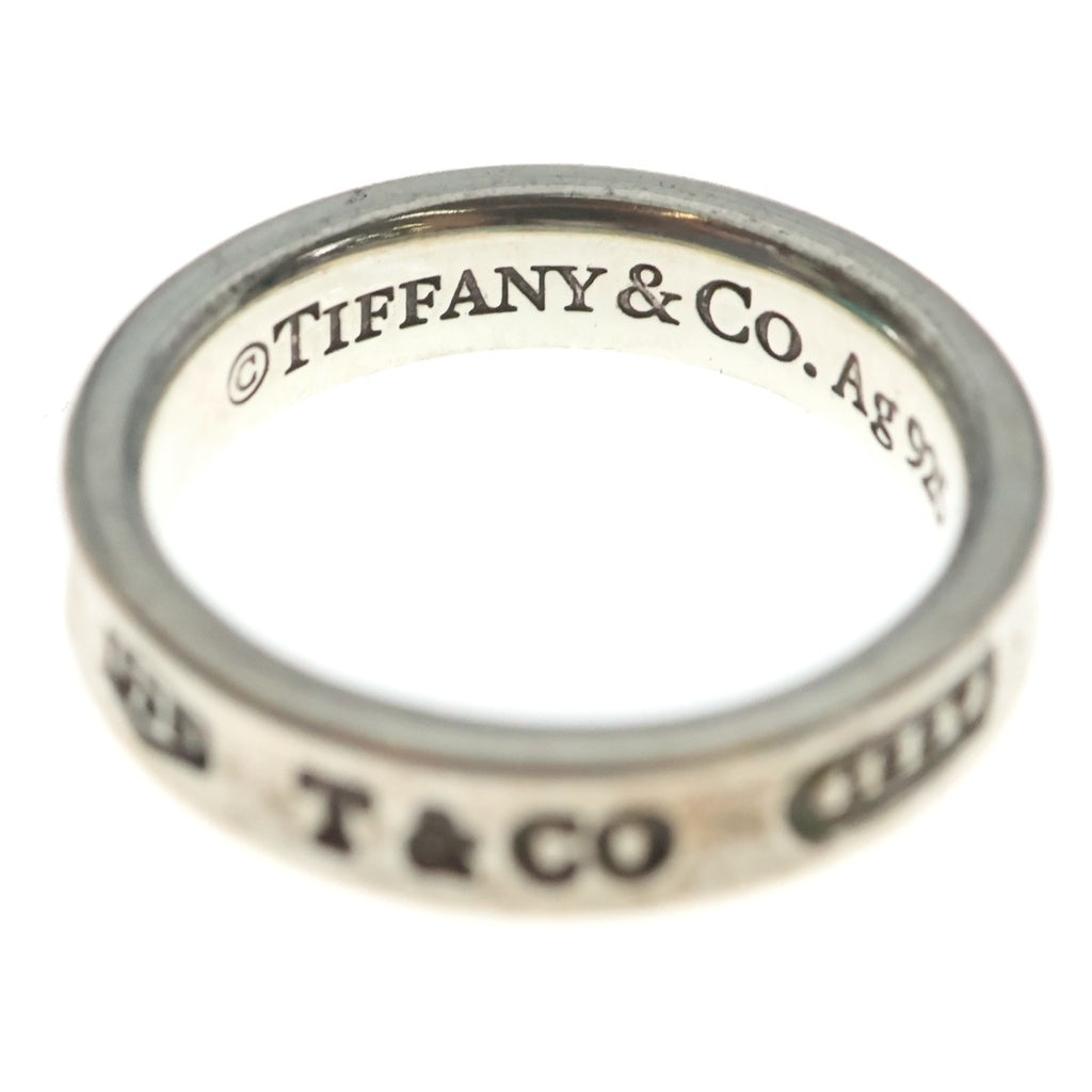 TIFFANY & Co.(ティファニー) 1837 ロゴデザイン ナローリング シルバー レディース