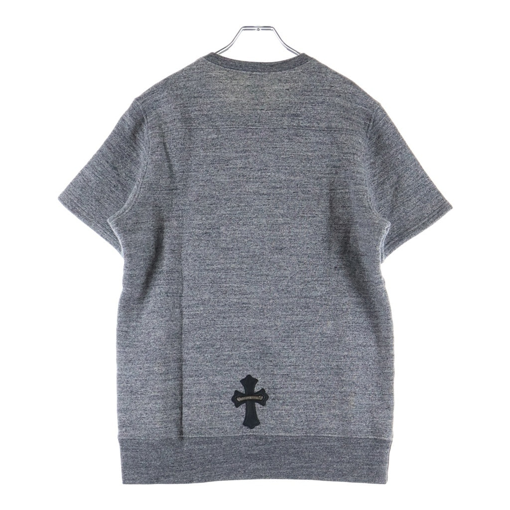 CHROME HEARTS(クロムハーツ) Y NOT クロスパッチ 半袖スウェット グレー