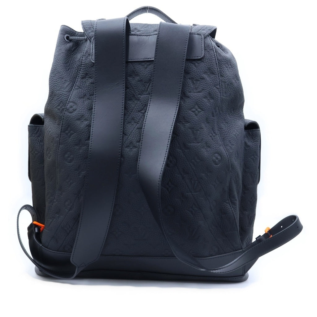 LOUIS VUITTON(ルイヴィトン) クリストファーGM モノグラム トリヨン バックパック ブラック M53285