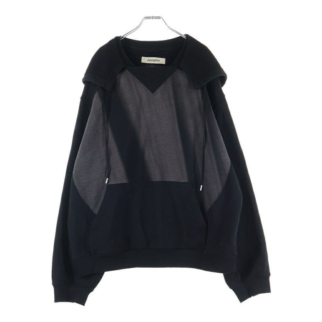 JIYONGKIM(ジヨンキム) 24AW Sun-bleached サンブリーチ プルオーバーパーカー フーディー JK24AWTO05
