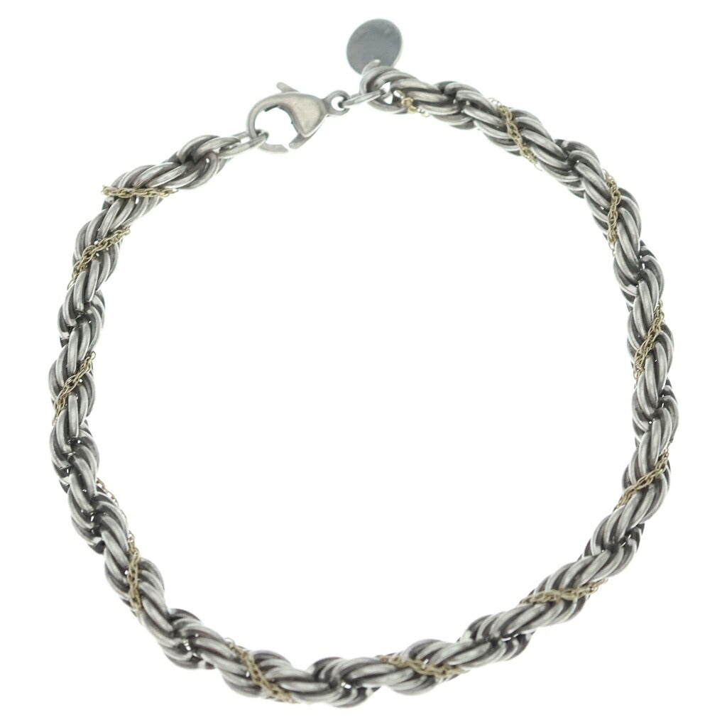 TIFFANY & Co.(ティファニー) ツイストロープ ブレスレット シルバー/ゴールド