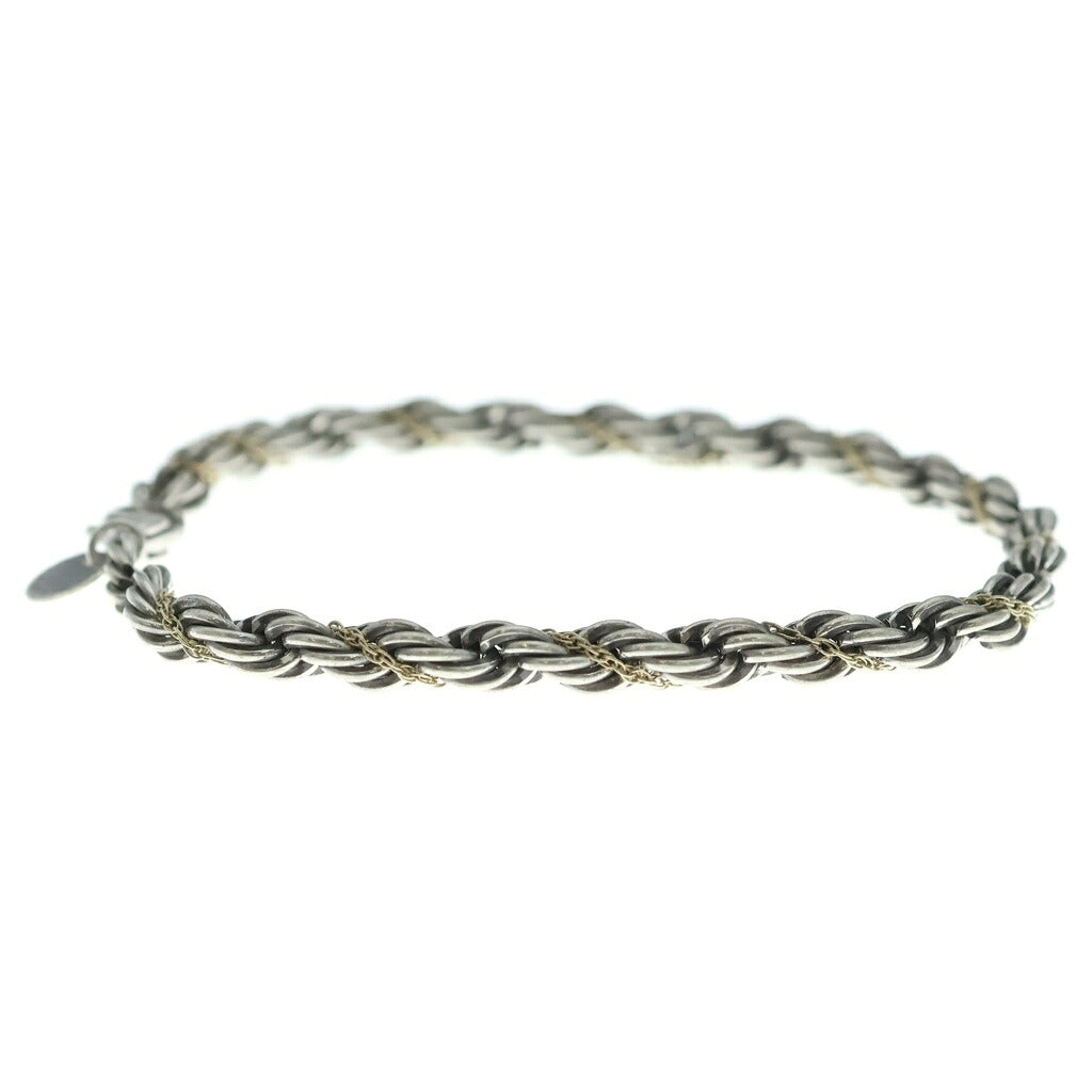 TIFFANY & Co.(ティファニー) ツイストロープ ブレスレット シルバー/ゴールド