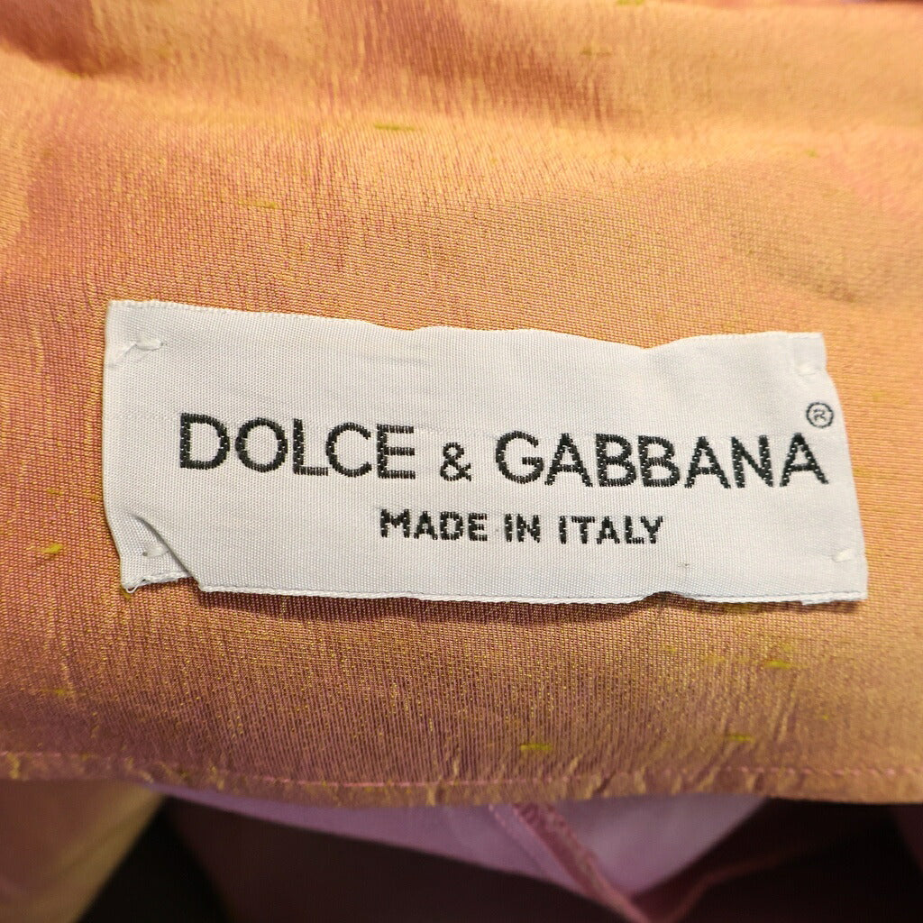 DOLCE & GABBANA(ドルチェアンドガッバーナ) 94SS ARCHIVE アーカイブ ベルト付き ポンチョジャケット ピンク