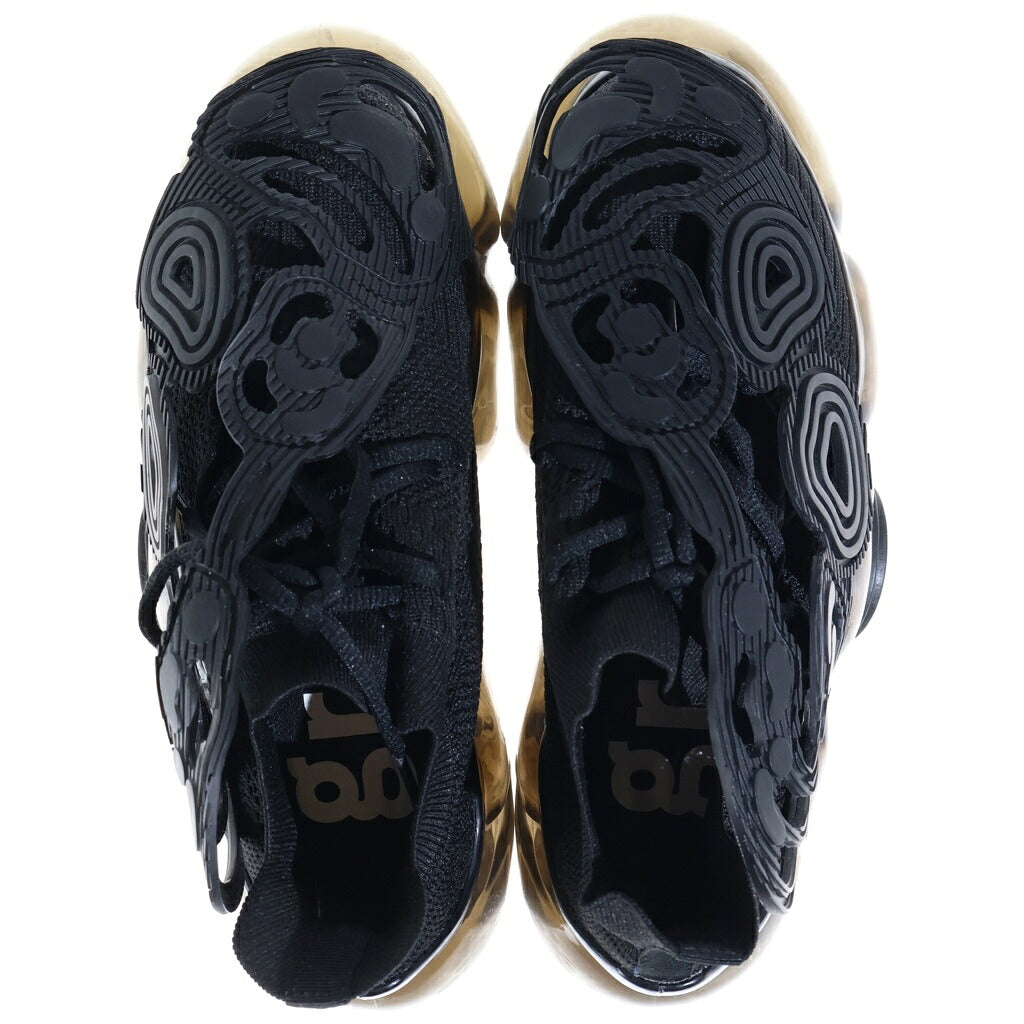 grounds(グラウンズ) MOOPIE INVERT ボリュームソールスニーカー ローカットスニーカー ブラック US7/24cm