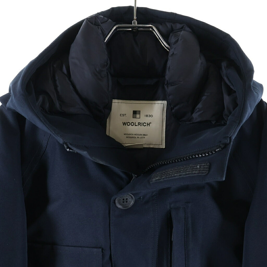 WOOLRICH(ウールリッチ) ARCTIC PARKA アークティック マルチポケット フーデッド ダウンジャケット ネイビー QC-008851