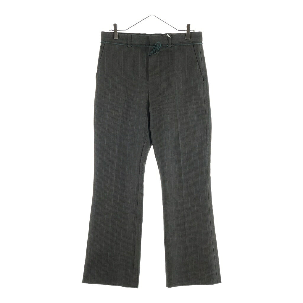 Acne Studios(アクネ ストゥディオズ) ループデザイン チェック柄 スラックスパンツ ブラウン FN-MN-TROU000271
