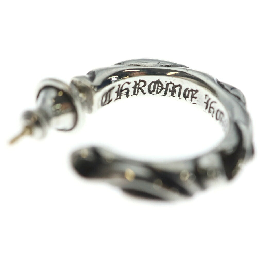 CHROME HEARTS(クロムハーツ) HOOP SCROOL スクロール フープピアス シルバー BCA102