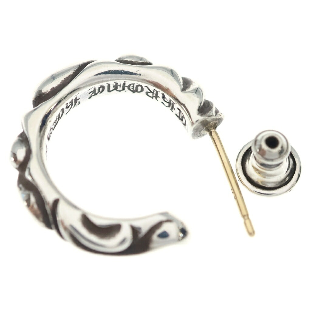 CHROME HEARTS(クロムハーツ) HOOP SCROOL スクロール フープピアス シルバー BCA102