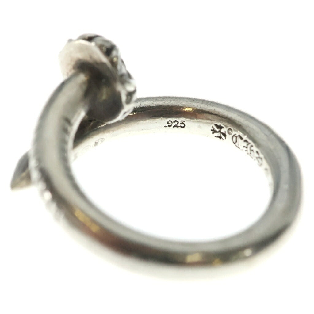 CHROME HEARTS(クロムハーツ) NAIL CRSBALL ネイル クロスボール リング シルバー BCA349