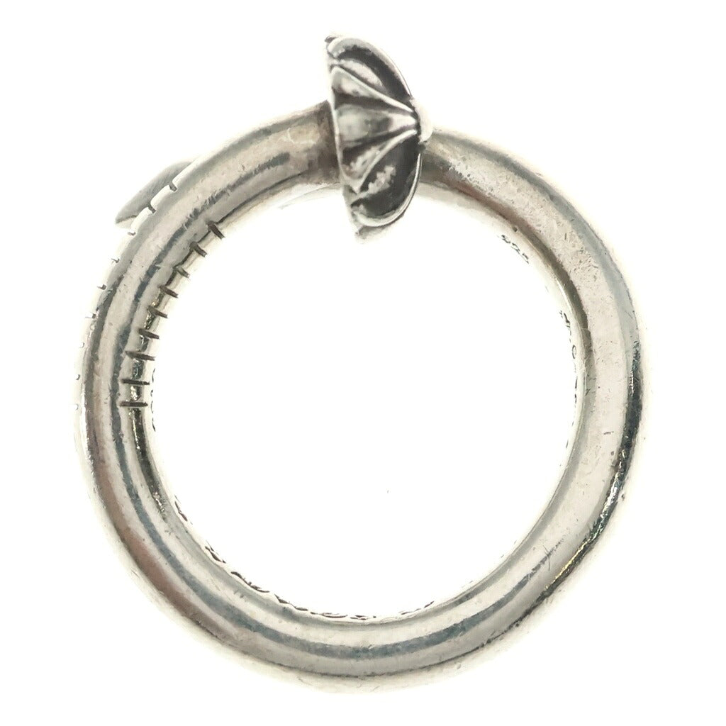 CHROME HEARTS(クロムハーツ) NAIL CRSBALL ネイル クロスボール リング シルバー BCA349