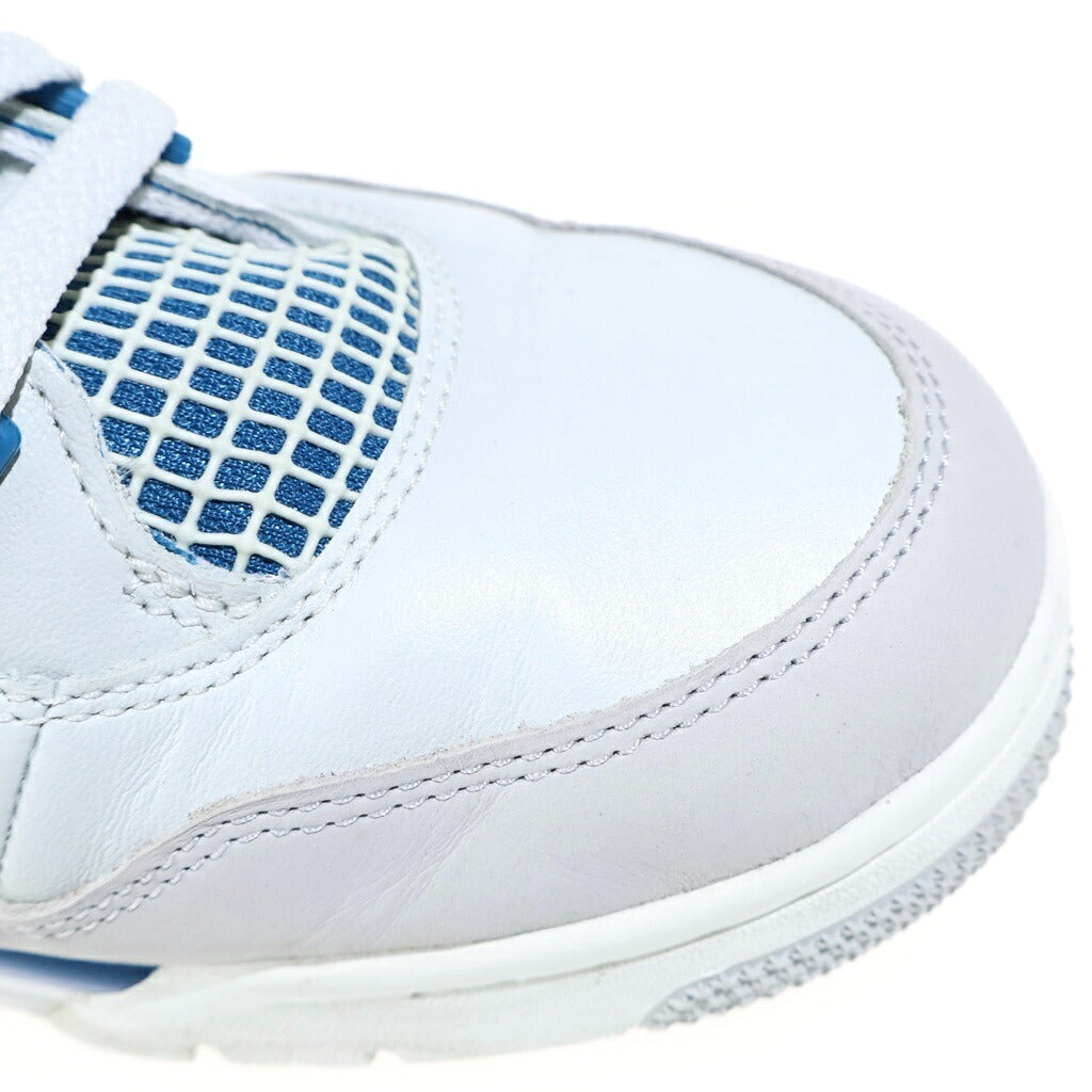 NIKE(ナイキ) AIR JORDAN 4 RETRO INDUSTRIAL BLUE エアジョーダン4 レトロ インダストリアルブルー ローカットスニーカー ホワイト/ブルー US10/28cm FV5029-141