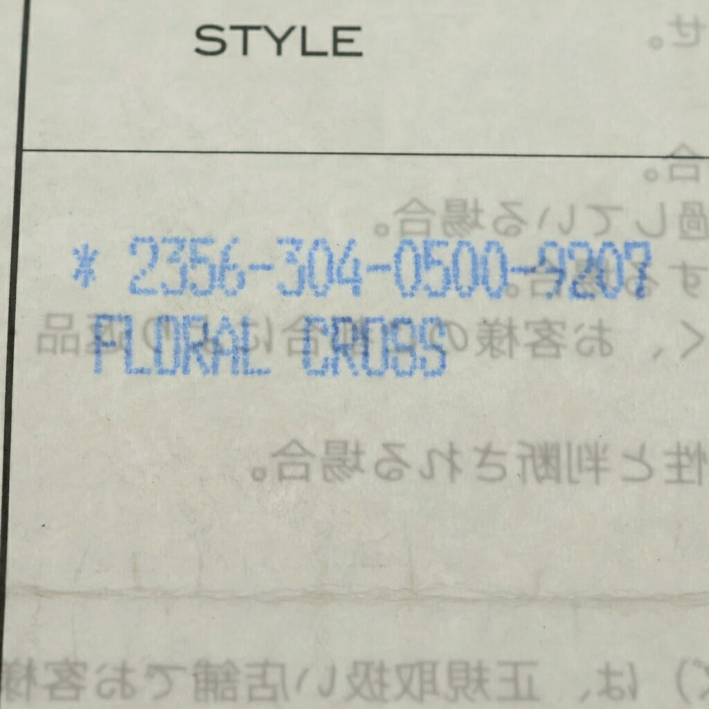 CHROME HEARTS(クロムハーツ) FLRL CRS フローラルクロス リング シルバー BCA346