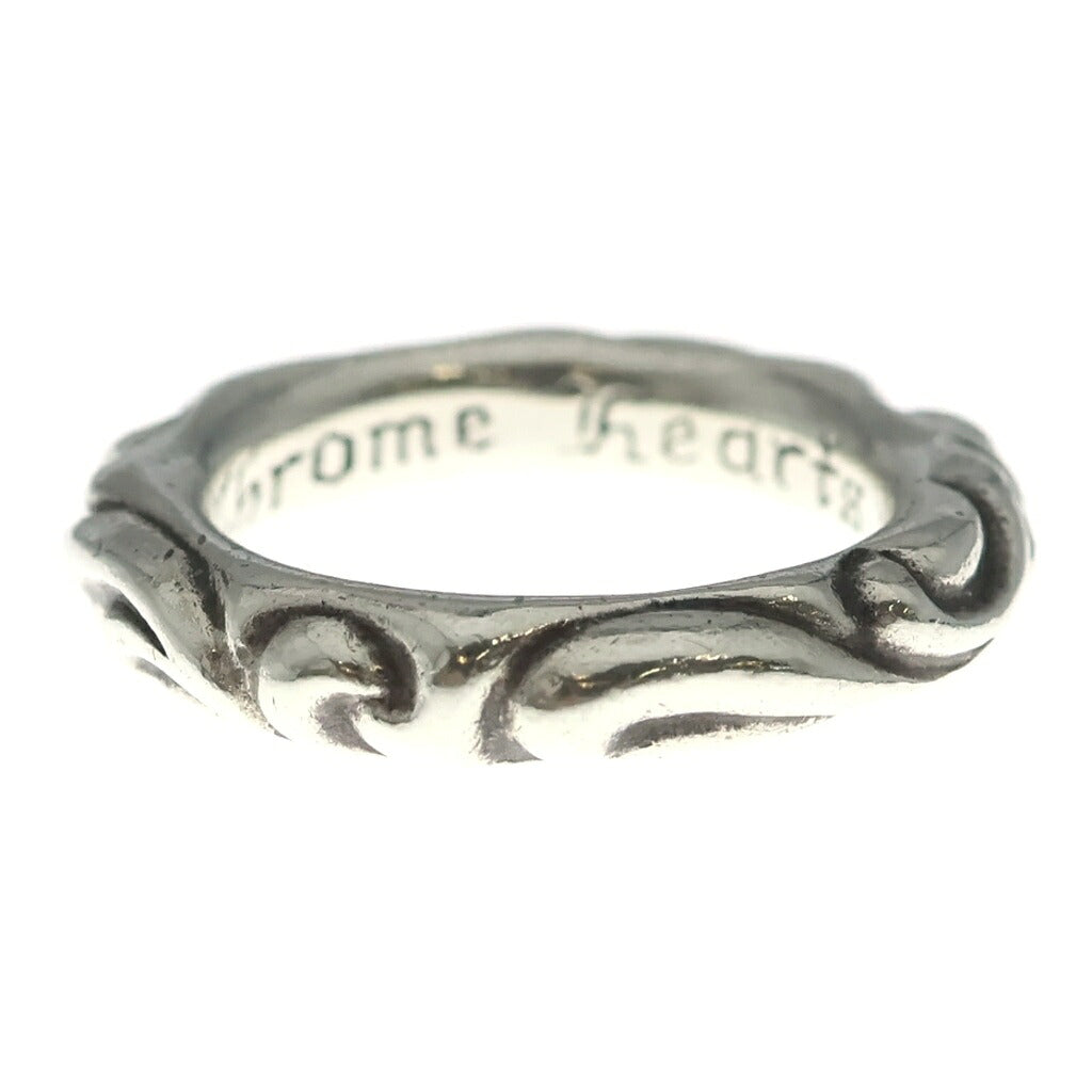 CHROME HEARTS(クロムハーツ) SCRL BAND スクロールバンド リング シルバー BCA351