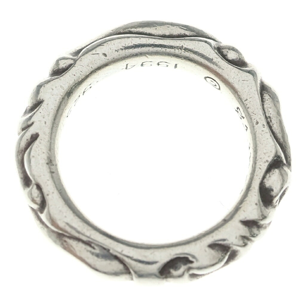 CHROME HEARTS(クロムハーツ) SCRL BAND スクロールバンド リング シルバー BCA351
