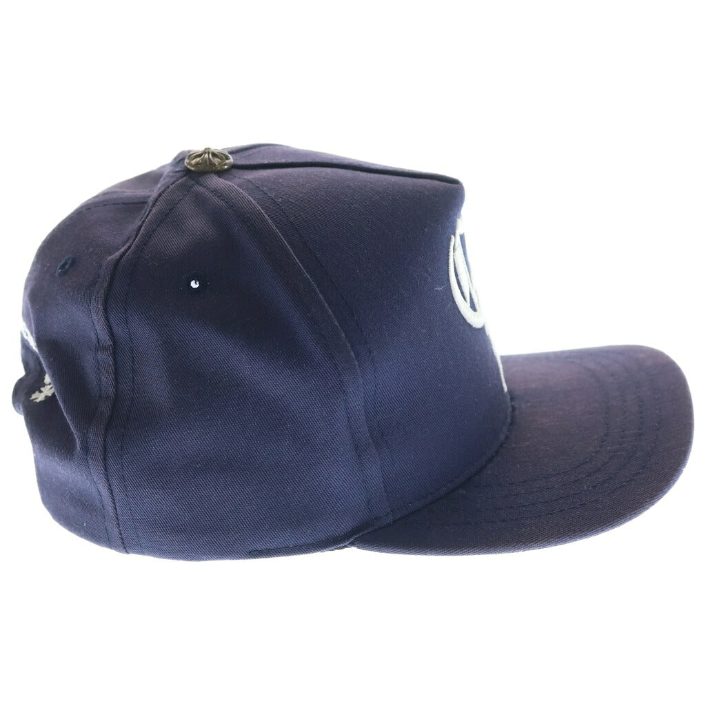 CHROME HEARTS(クロムハーツ) CH HAT CH刺繍ベースボールキャップ ネイビー