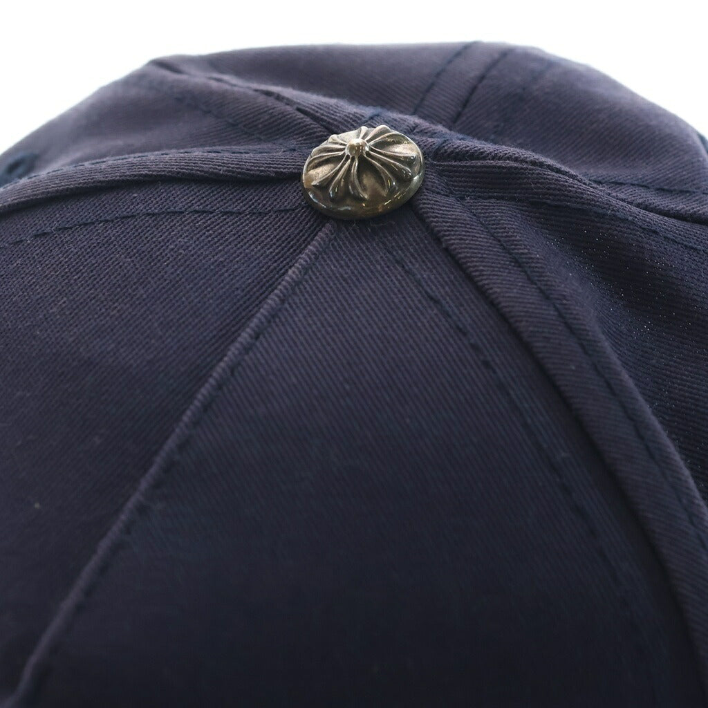 CHROME HEARTS(クロムハーツ) CH HAT CH刺繍ベースボールキャップ ネイビー