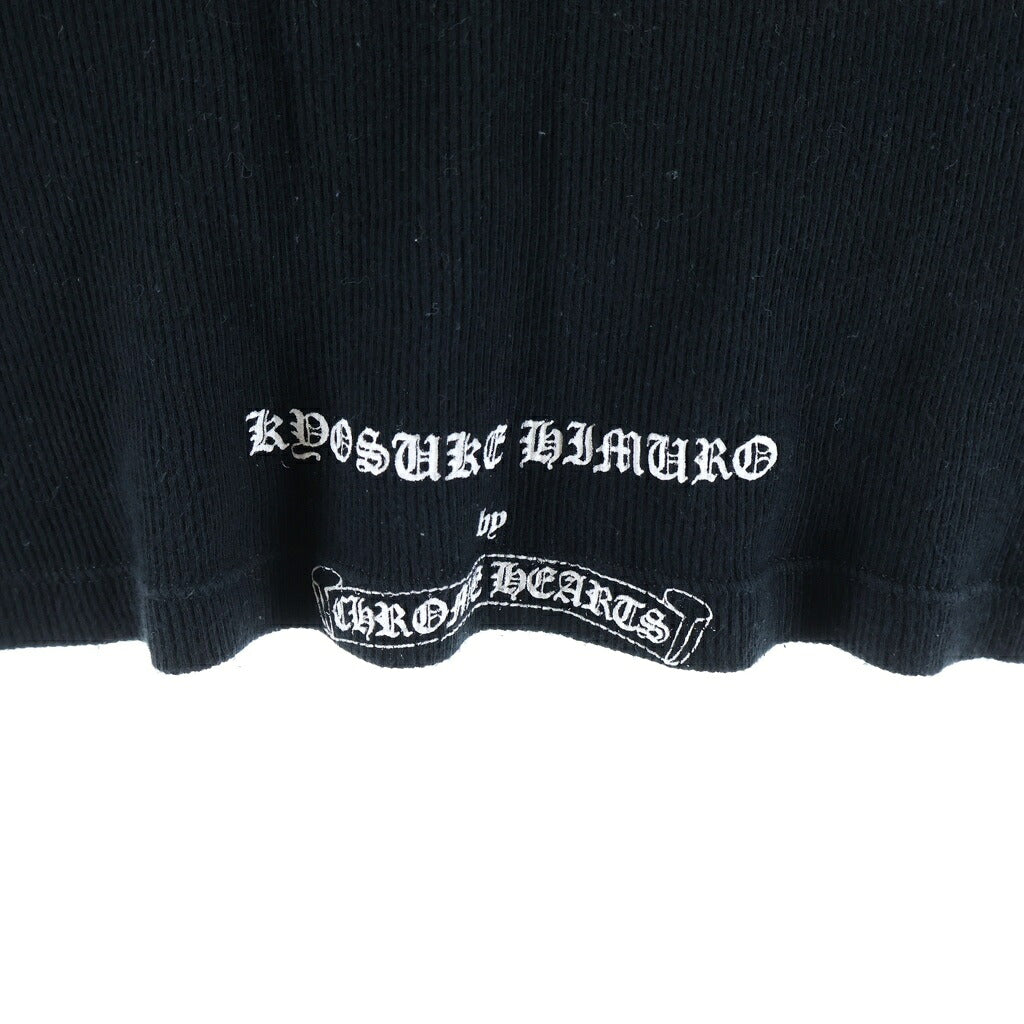 CHROME HEARTS(クロムハーツ) OLD ×HIMURO KYOUSUKE RIB TANK ×氷室京介 CHクロス リブタンクトップ ブラック