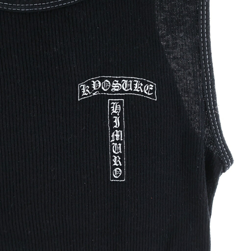 CHROME HEARTS(クロムハーツ) OLD VINE DAGGER RIB TANK ヴァインダガー リブタンクトップ ブラック