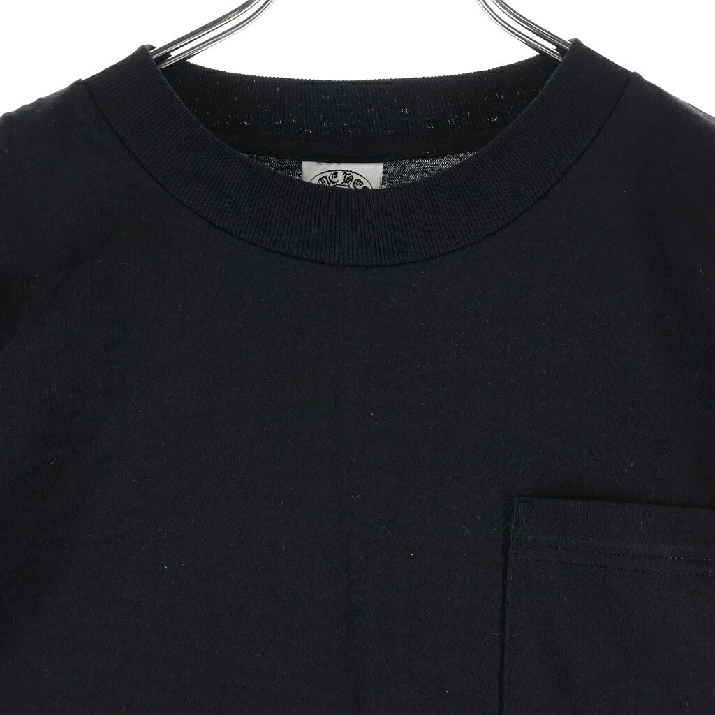 CHROME HEARTS(クロムハーツ) OLD ×氷室京介 L/S TEE アームパンサープリント クルーネック長袖Tシャツ ロングスリーブカットソー ブラック