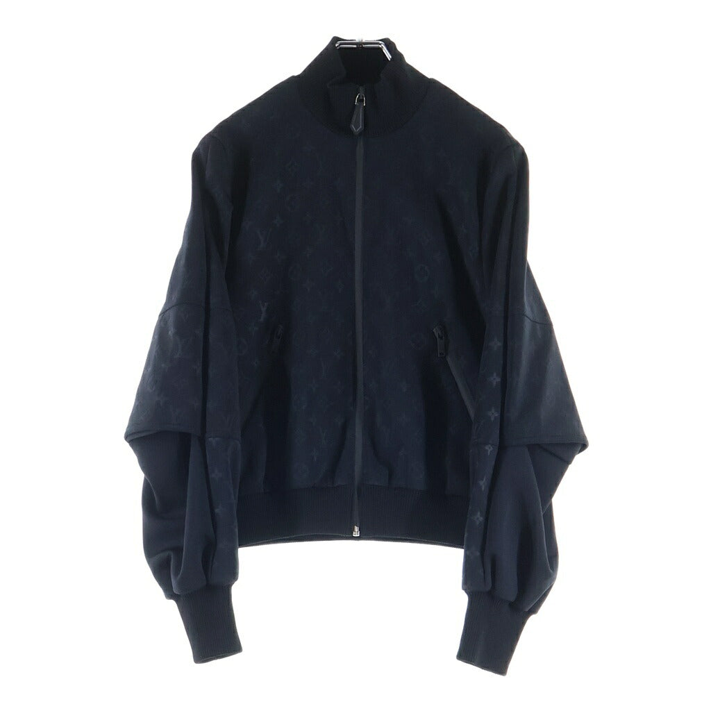 LOUIS VUITTON(ルイヴィトン) 22SS モノグラム ジップアップスウェット トラックジャケット ブラック レディース RW221WW D97 FMJA26