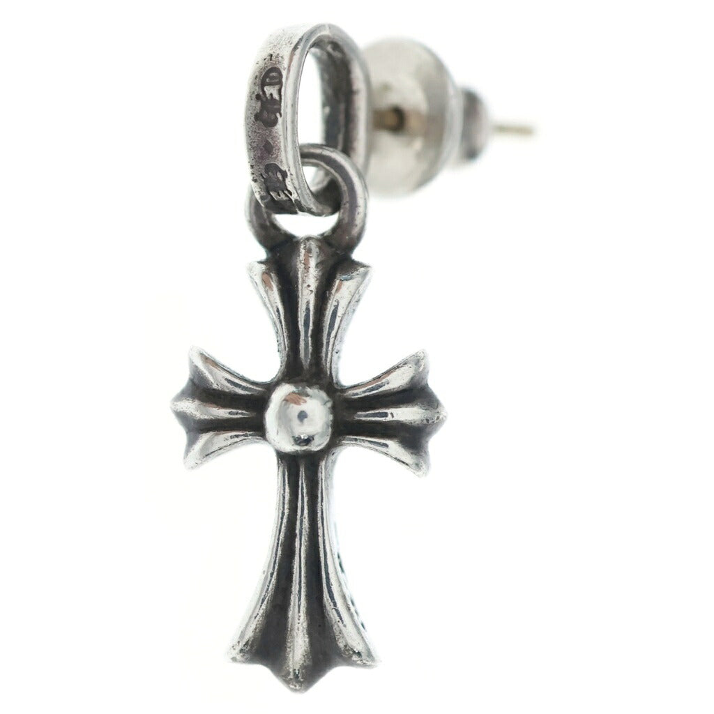 CHROME HEARTS(クロムハーツ) BBY F PPRCHN ベイビーファットクロス ドロップピアス シルバー BCA090