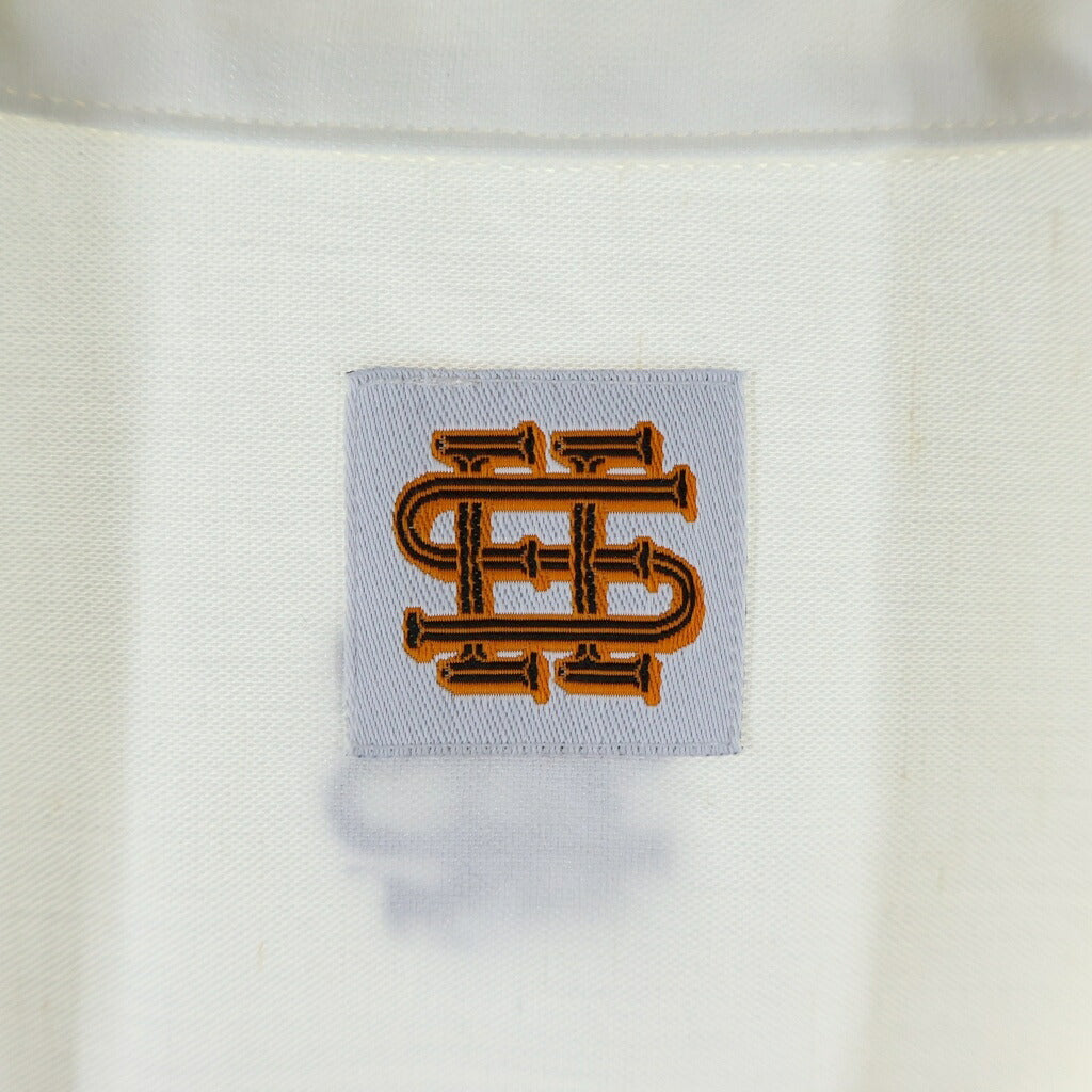 SEE SEE(シーシー) CUBA S/S SHIRT 半袖キューバシャツ ホワイト