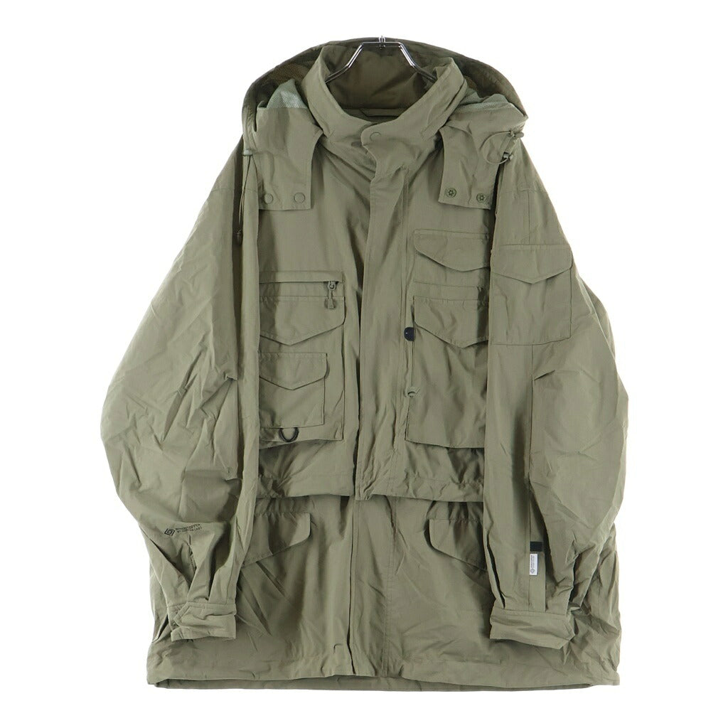 DAIWA PIER39(ダイワ ピアサーティナイン) WINDSTOPPER PERFECT MIL FIELD 2WAY JACKET ウィンドストッパーパーフェクトミルフィールド2WAYジャケット アウター カーキ BJ-12026