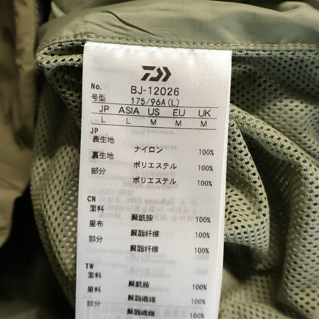 DAIWA PIER39(ダイワ ピアサーティナイン) WINDSTOPPER PERFECT MIL FIELD 2WAY JACKET ウィンドストッパーパーフェクトミルフィールド2WAYジャケット アウター カーキ BJ-12026