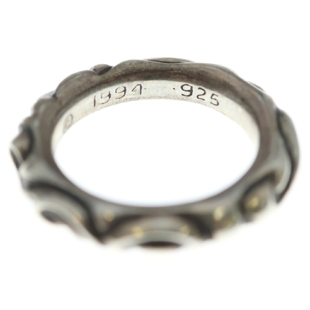 CHROME HEARTS(クロムハーツ) SCRL BAND スクロールバンド リング シルバー BCA351