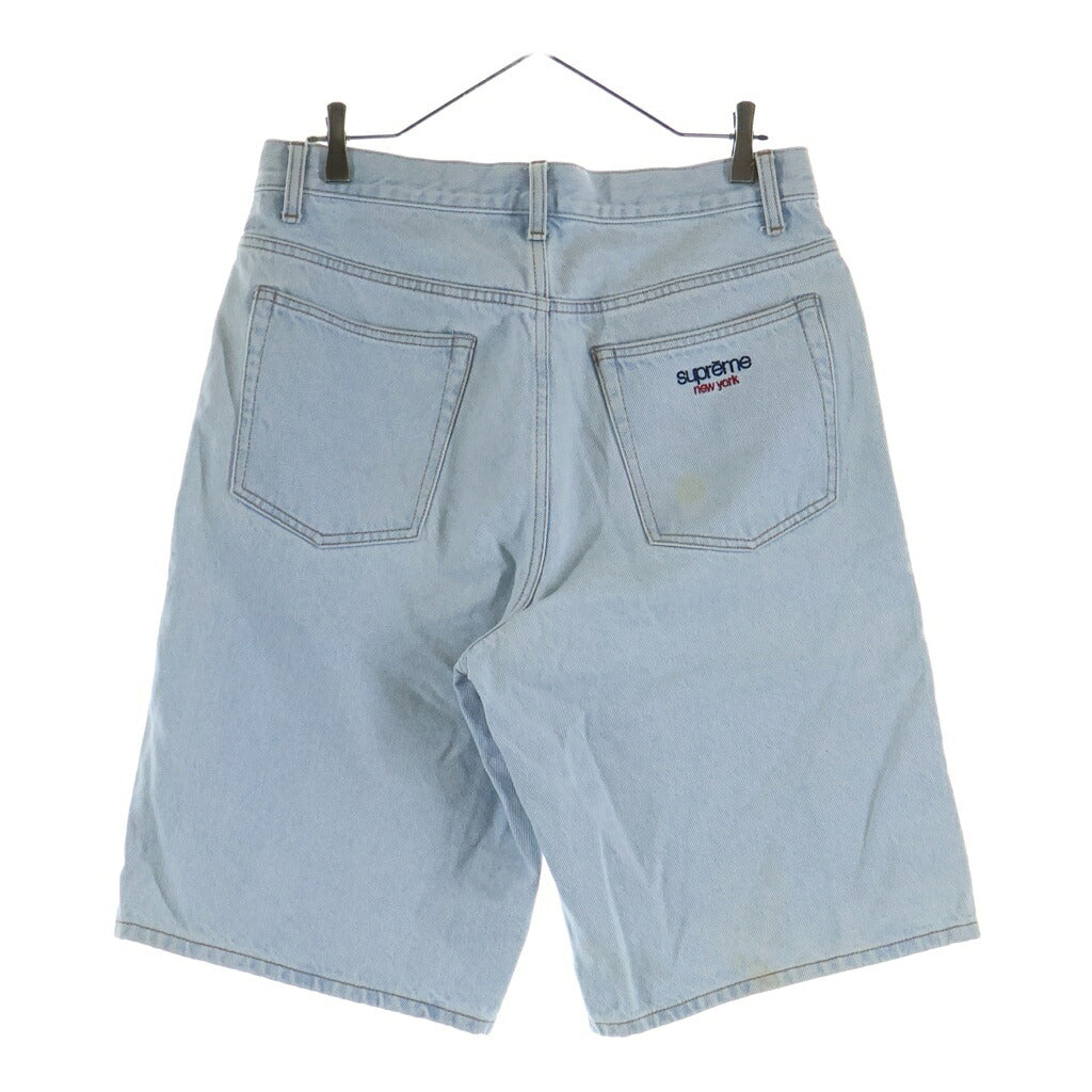 SUPREME(シュプリーム) 24SS Baggy Denim Short ジップアップ バギー ハーフデニムパンツ インディゴ