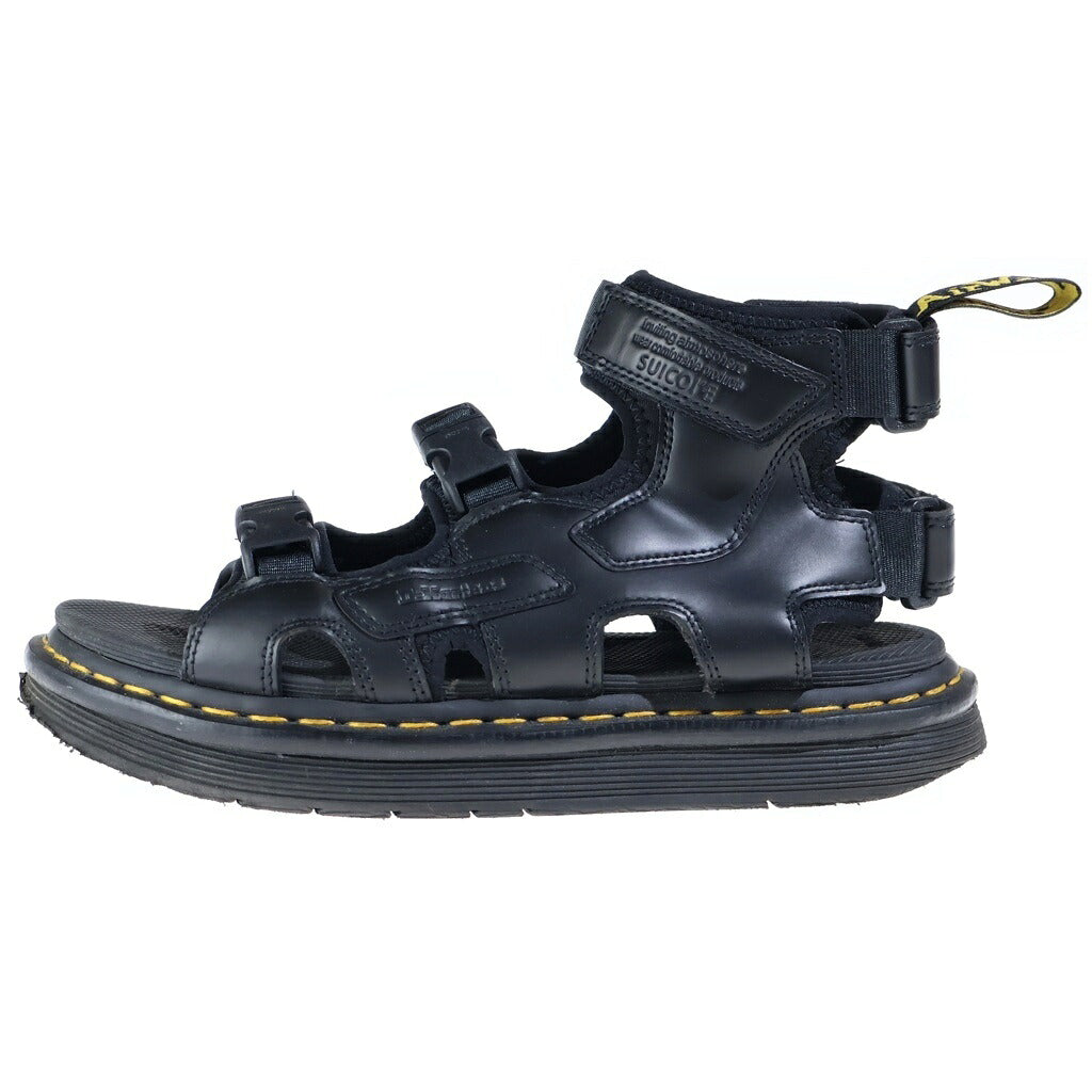 Dr.Martens(ドクターマーチン) ×SUICOKE BOAK スイコック ボーク レザー サンダル ブラック