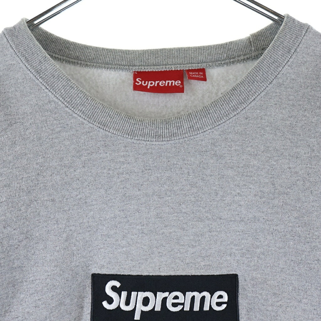 SUPREME(シュプリーム) 22AW Box Logo Crewneck Sweat Shirt クルーネックスウェットシャツ グレー