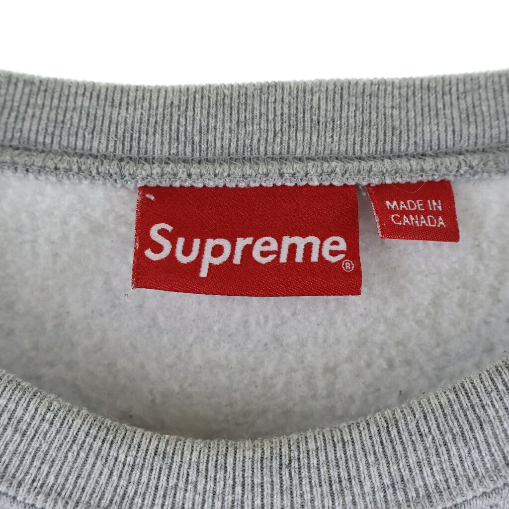 SUPREME(シュプリーム) 22AW Box Logo Crewneck Sweat Shirt クルーネックスウェットシャツ グレー