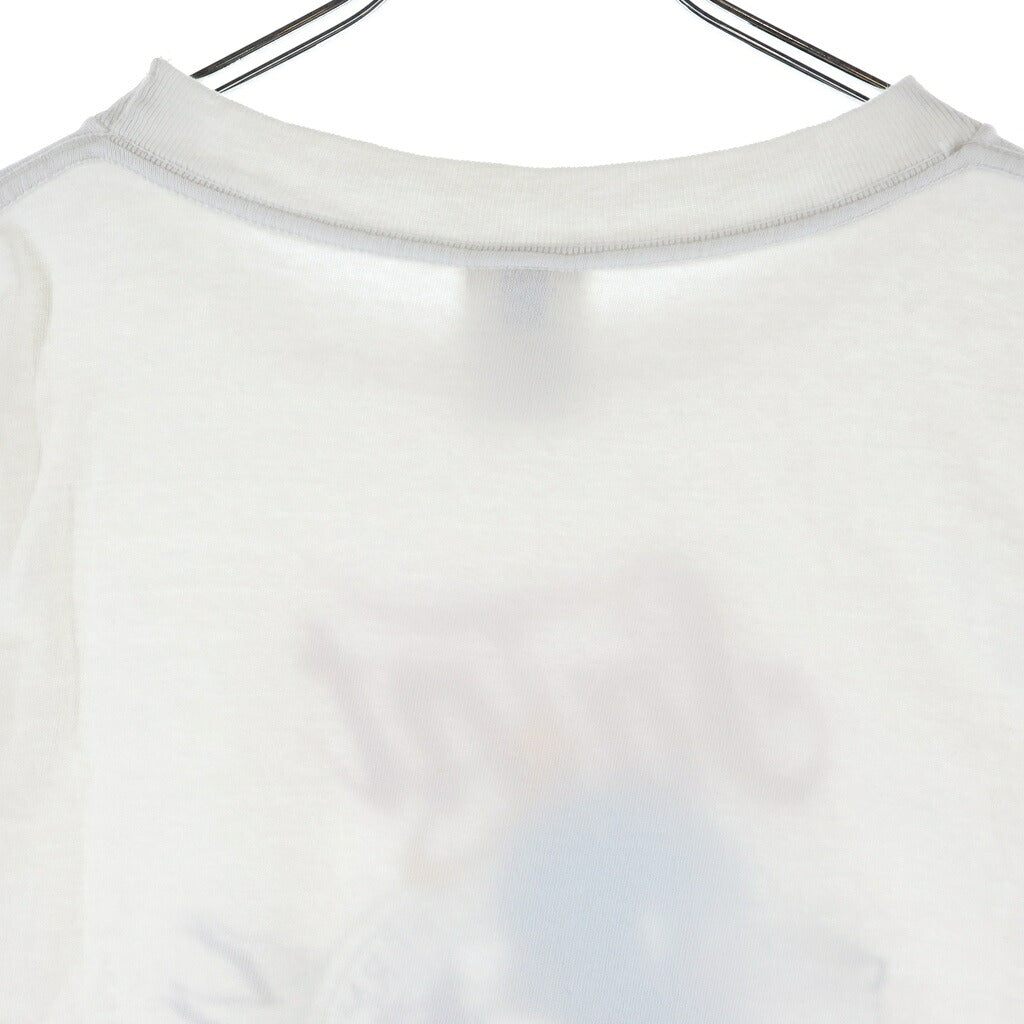SAINT MICHAEL(セントマイケル) 25AW BABY MICHAEL S/S Tee ベビーマイケル グラフィックプリント半袖Tシャツ カットソー ホワイト SM-HR1-0000-022