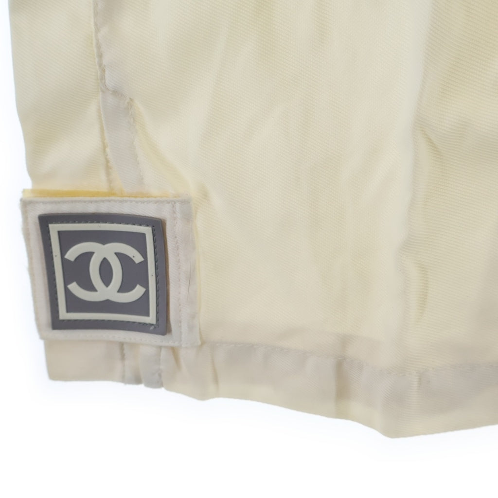 CHANEL(シャネル) 00s SPORT スポーツライン ココマーク アノラックパーカー フーディー ナイロン ホワイト レディース