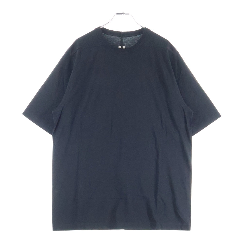 Rick Owens(リックオウエンス) 25SS コットン半袖Tシャツ ブラック RU01E5232-JA