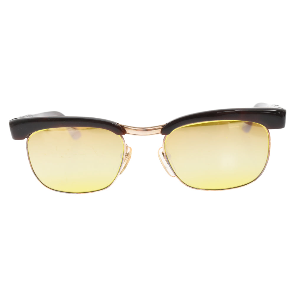 Persol(ペルソール) VINTAGE RATTI meflecto SUNGLASSES ヴィンテージ ブローライン サングラス 眼鏡 アイウェア ブラウン