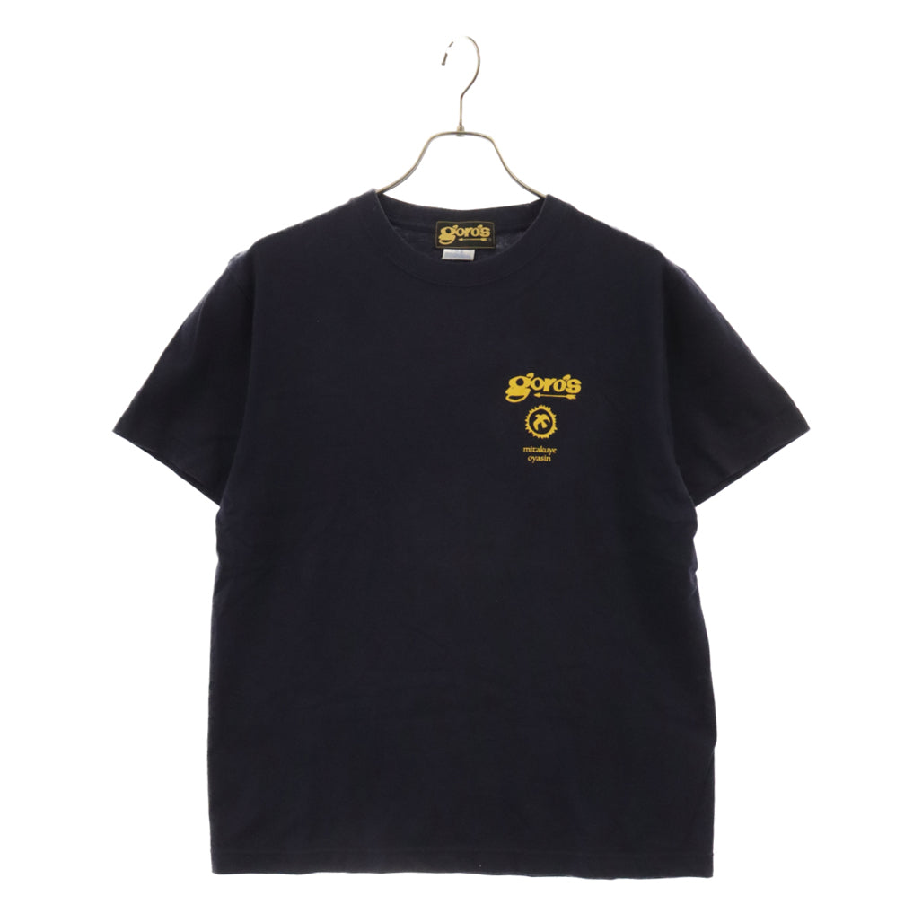 goro's(ゴローズ) 新型 mitakuye oyasin プリントTシャツ カットソー ネイビー
