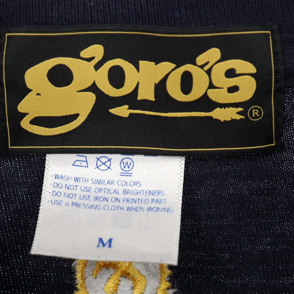 goro's(ゴローズ) 新型 mitakuye oyasin プリントTシャツ カットソー ネイビー