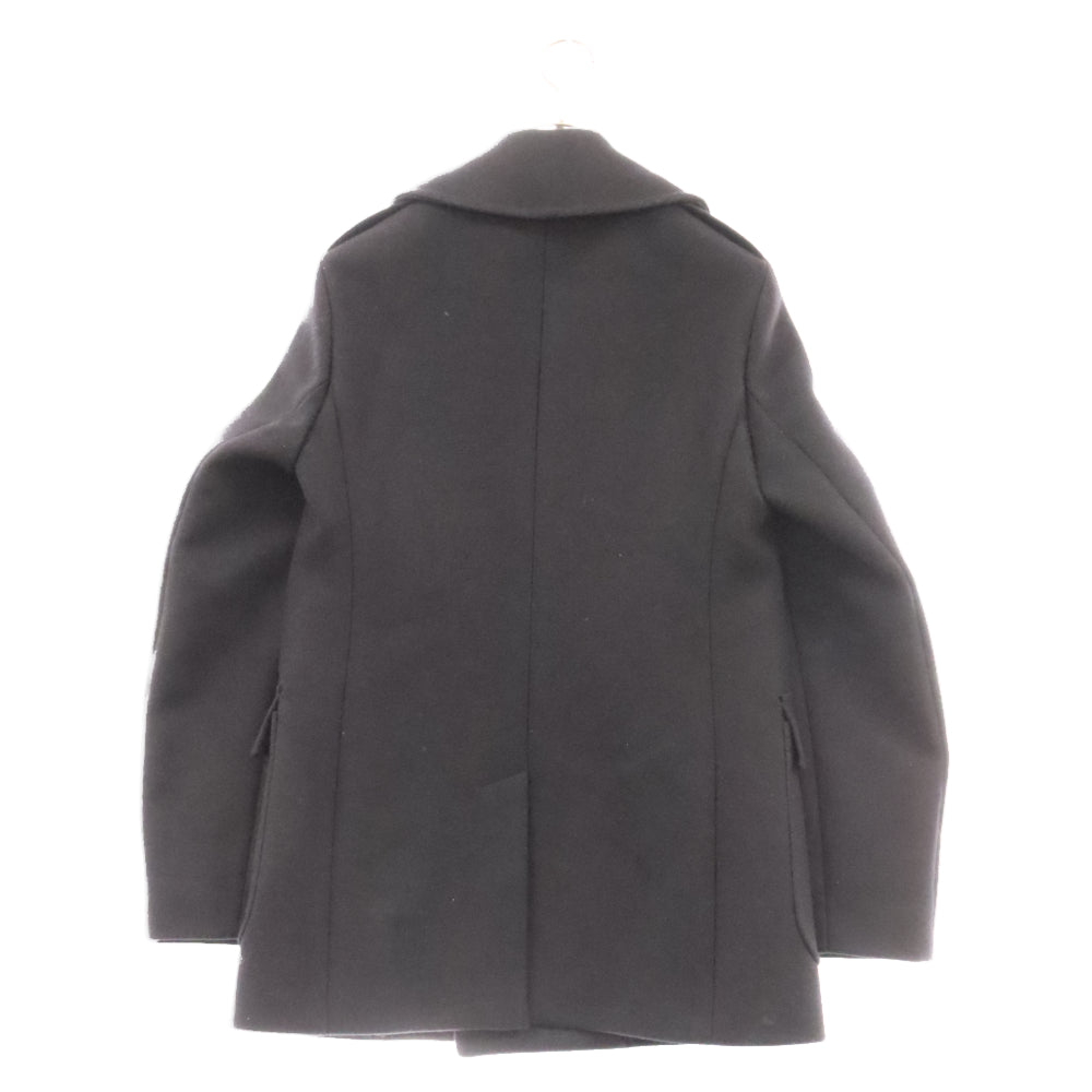 GIVENCHY(ジバンシィ) 4Gロゴモチーフボタン ウールPコート ジャケット ネイビー BMC03C1Y7R