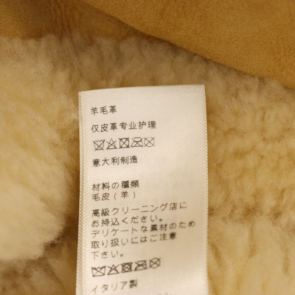 CELINE(セリーヌ) ジップアップムートンジャケット コート キャメル 2D129269F