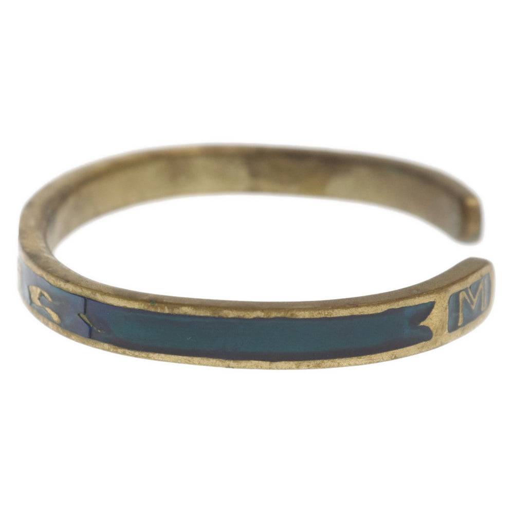 SAHRIVAR(シャフリーヴァル) Enarmeld Bangle エメラルドバングル ブレスレット 真鍮 ゴールド