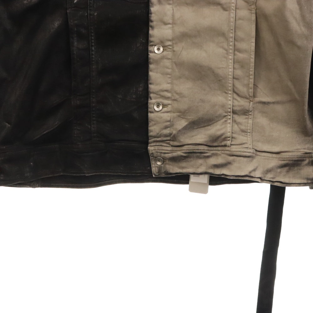 DRKSHDW(ダークシャドウ) 23SS JUMBO WORKER JKT 切替デニムジャケット マルチ ブラック/ピンク DU01C6761-SCOMW2