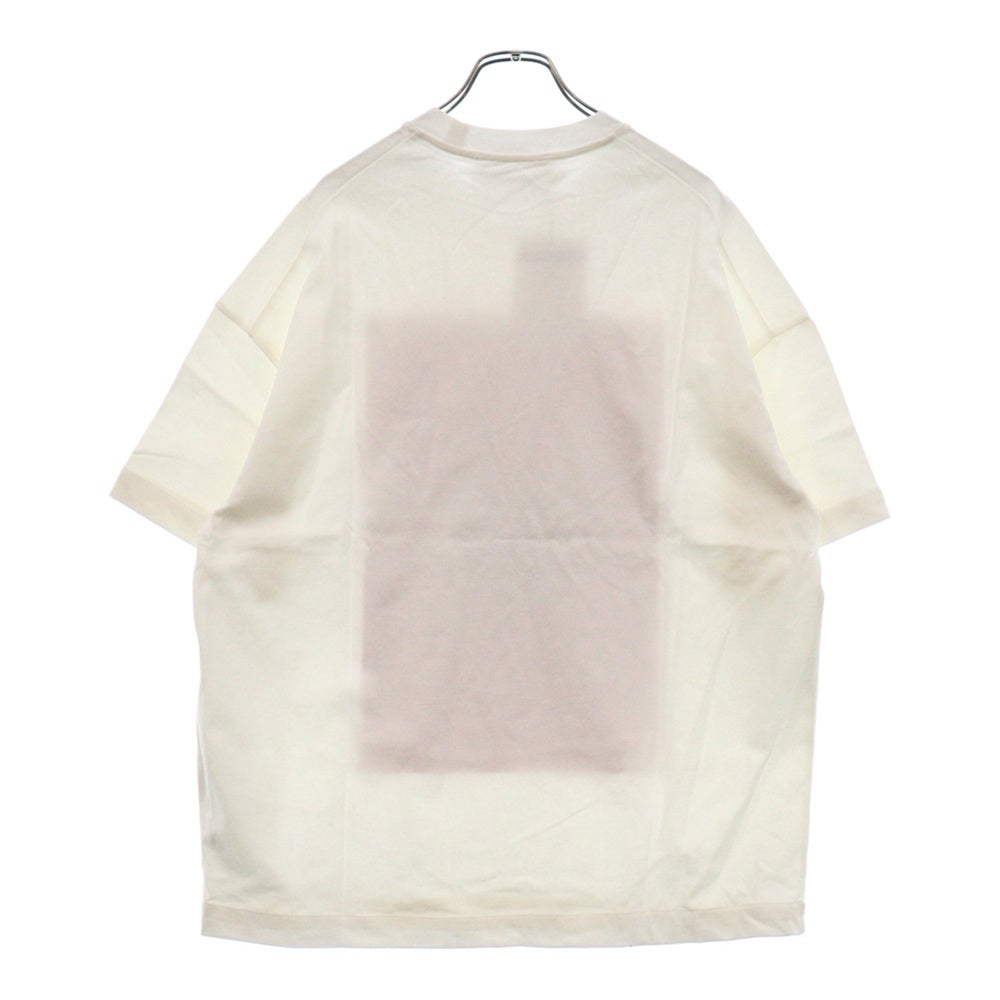 JIL SANDER+(ジルサンダープラス) THE SUN ALWAYS RISES プリント半袖Tシャツ ホワイト JSMS707043
