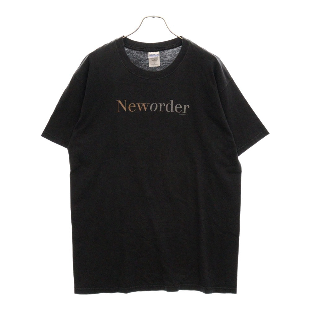 VINTAGE(ヴィンテージ) 00s 2004 New order ニューオーダー プリント半袖Tシャツ カットソー ブラック