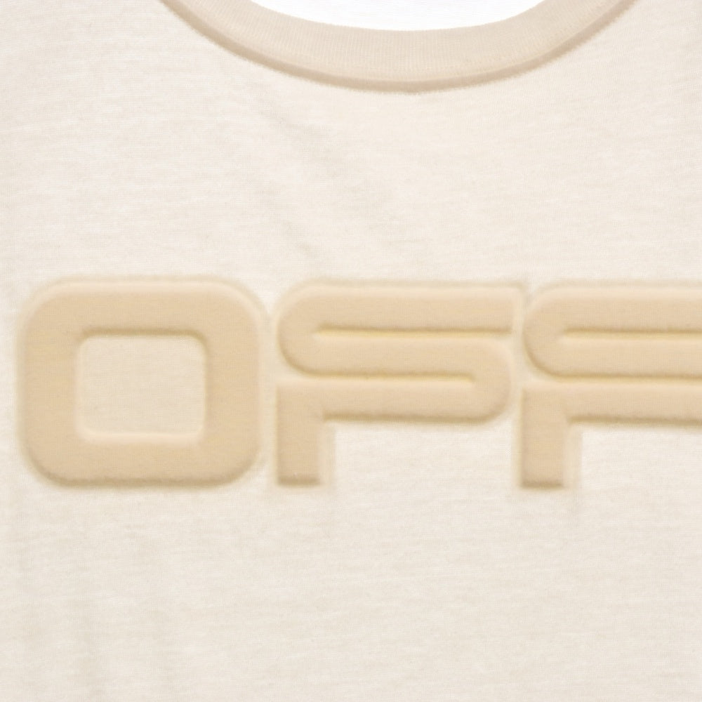 OFF-WHITE(オフホワイト) 20SS フロントロゴ半袖Tシャツ アイボリー OMAA081S20185020