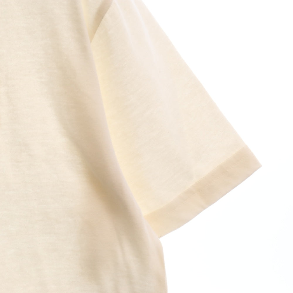OFF-WHITE(オフホワイト) 20SS フロントロゴ半袖Tシャツ アイボリー OMAA081S20185020