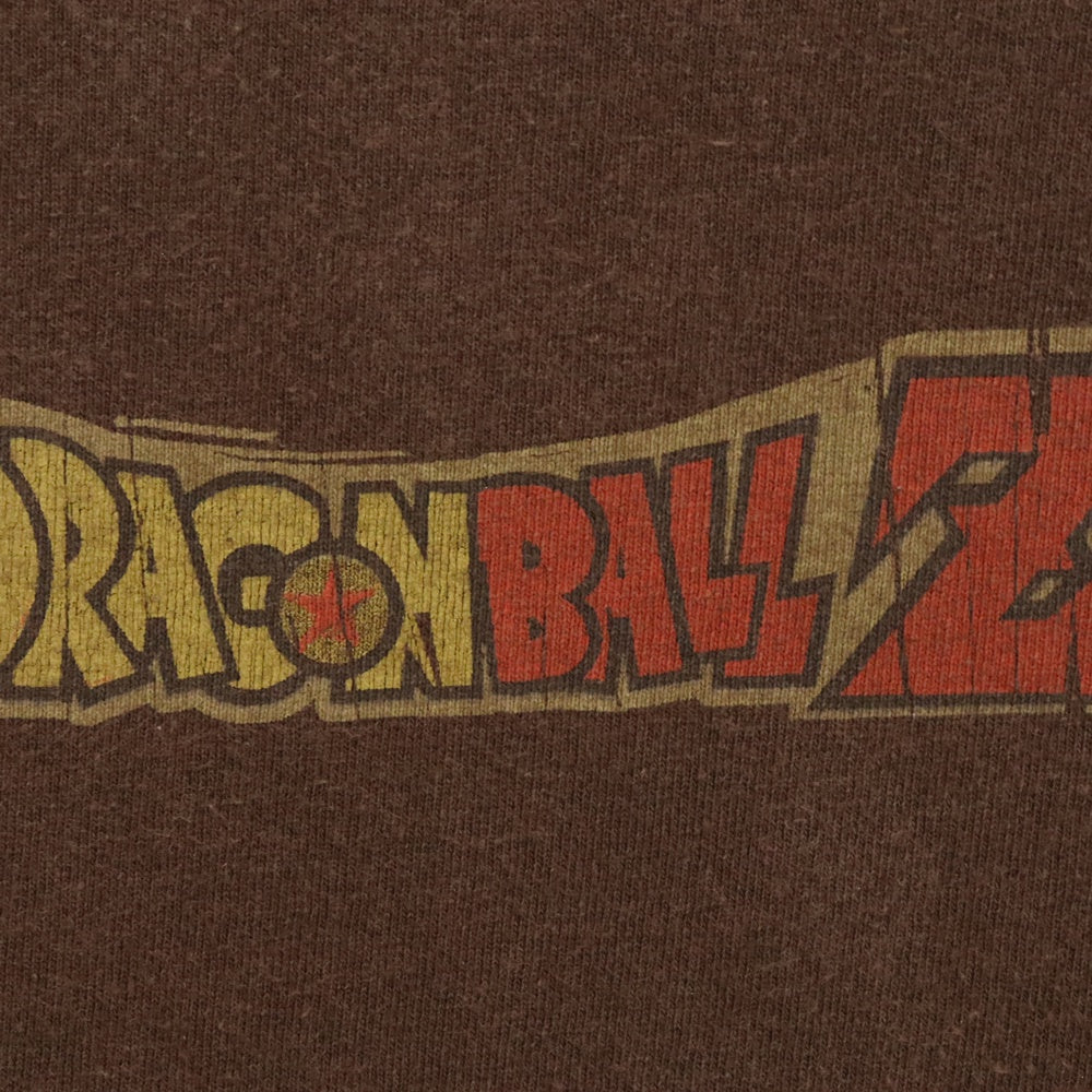 VINTAGE(ヴィンテージ) 00s DRAGONBALL Z ドラゴンボール 魔人ブウ プリント 半袖Tシャツ ブラウン